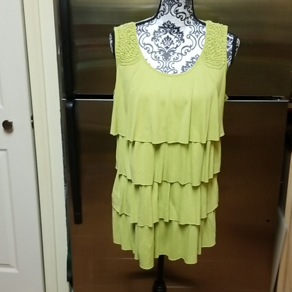 Tiered Ruffled Tank - Picture 2 of 13